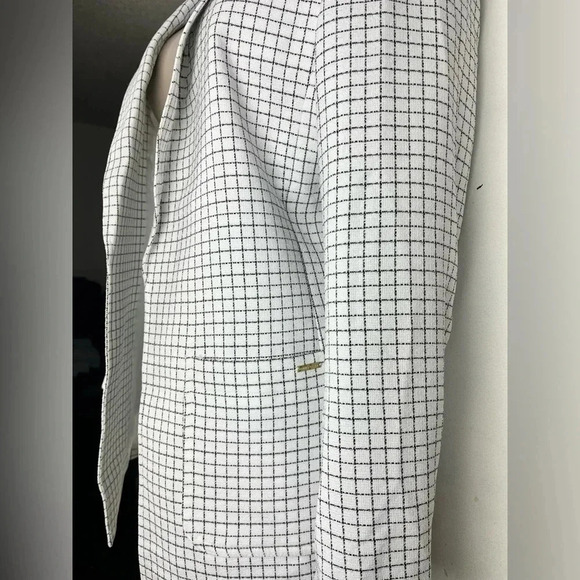 Anne Klein Notch Collar Tweed Blazer - Picture 5 of 7